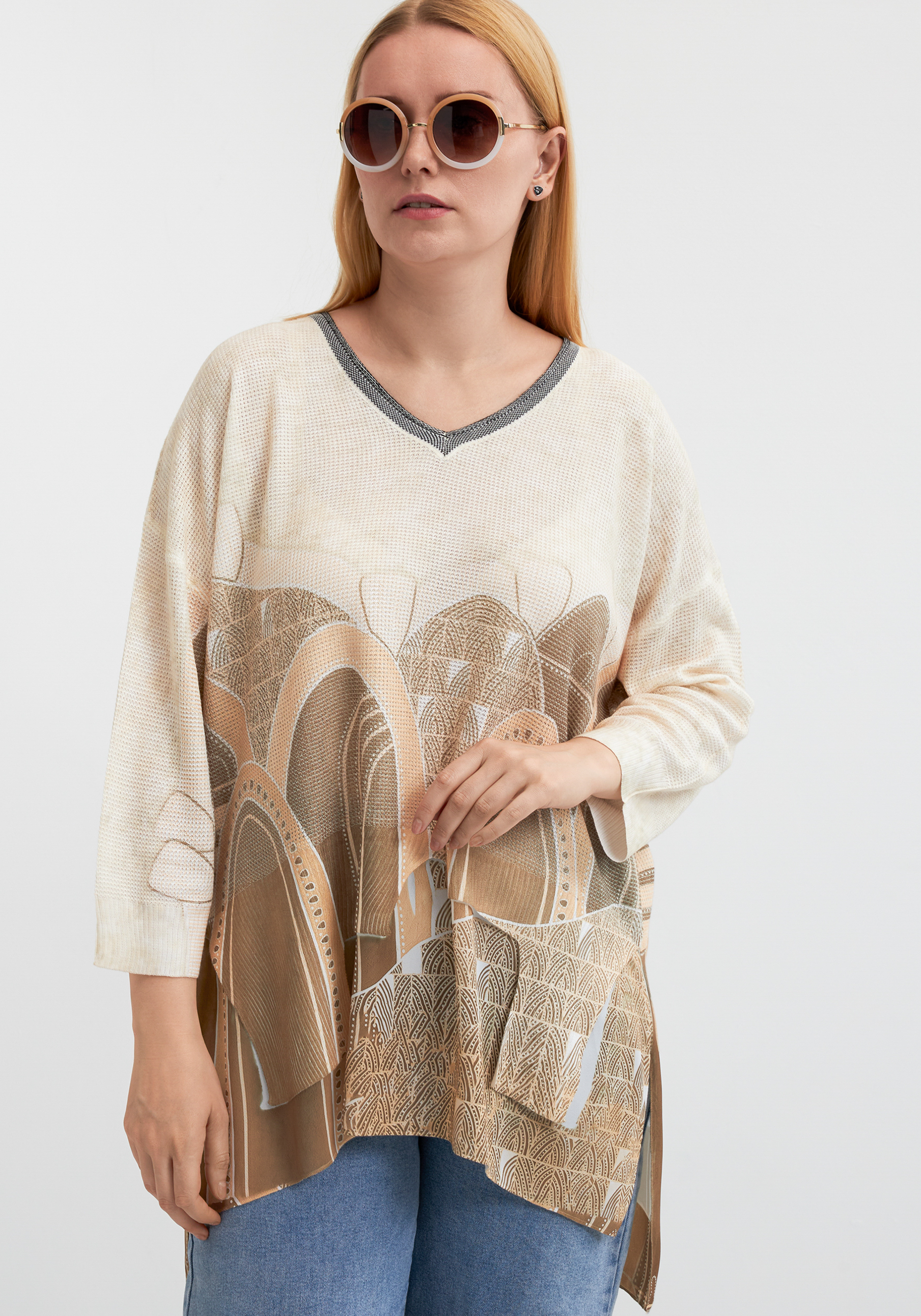 Блуза "Краски жизни"