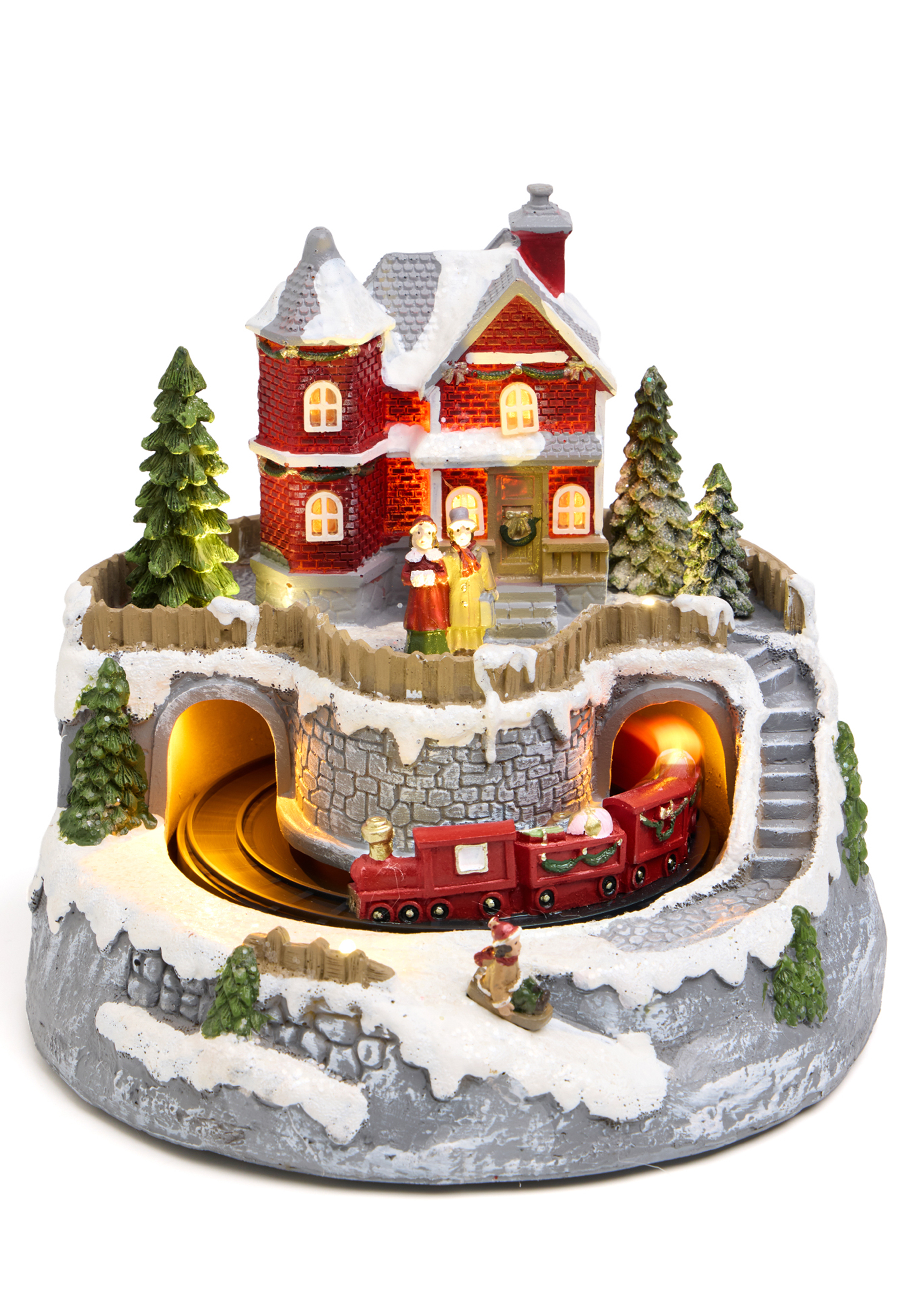 Фигурка "Городок" с музыкой и подсветкой