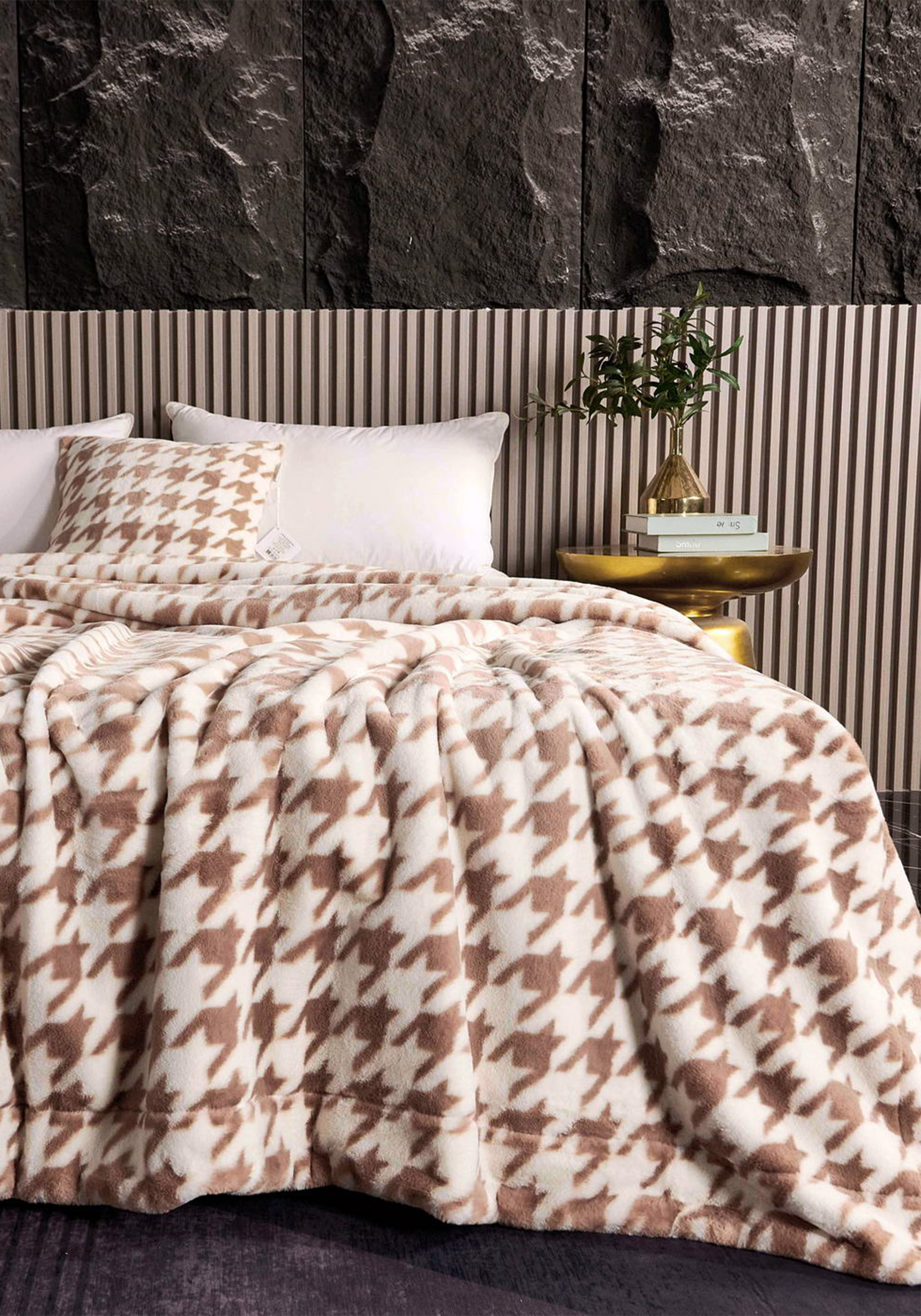 Покрывало-плед меховое "Эрнест"