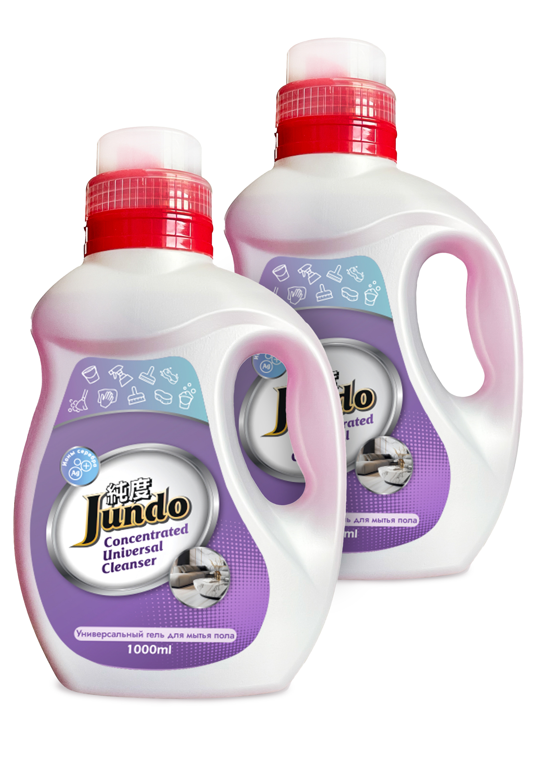 Универсальный гель с ионами серебра, 2 шт.