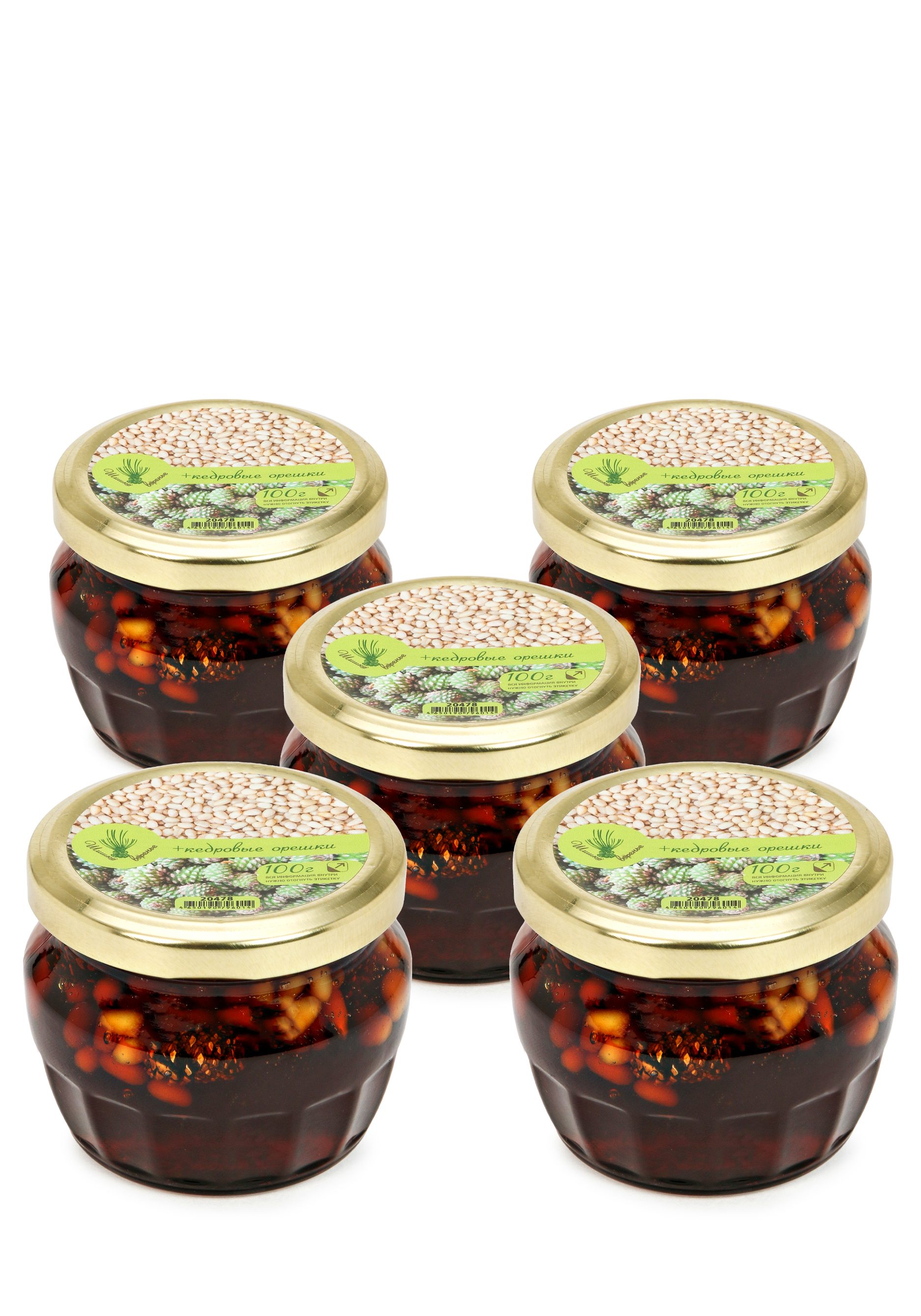 Варенье шишка, 4 шт. + 1 в подарок