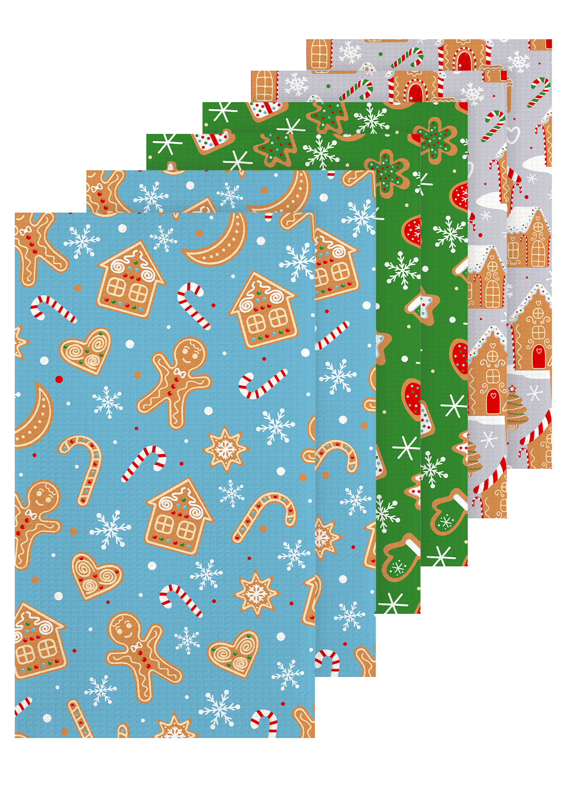 Полотенце "Имбирное печенье", 6 шт.