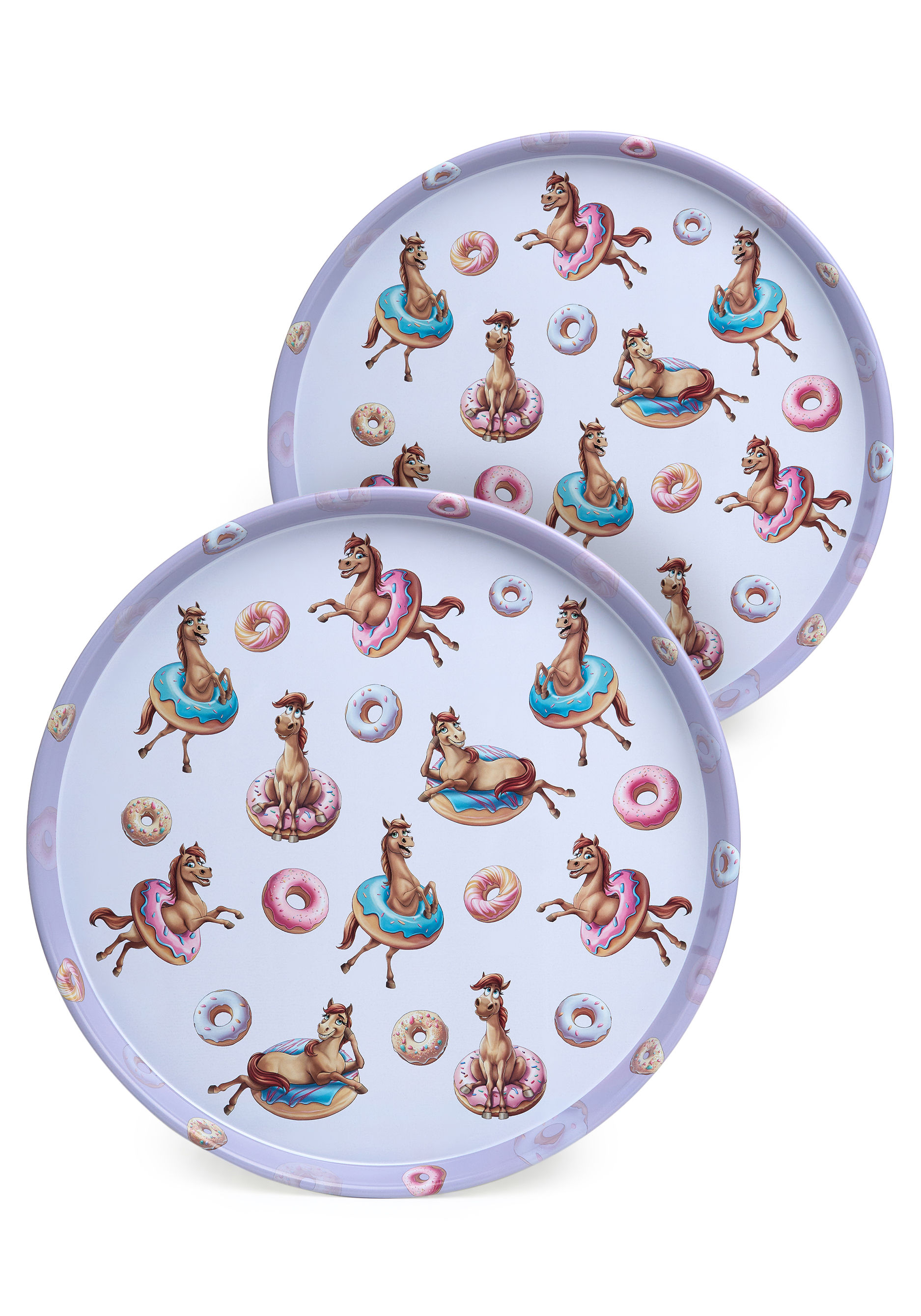 Поднос "Пони в пончиках", 2 шт.