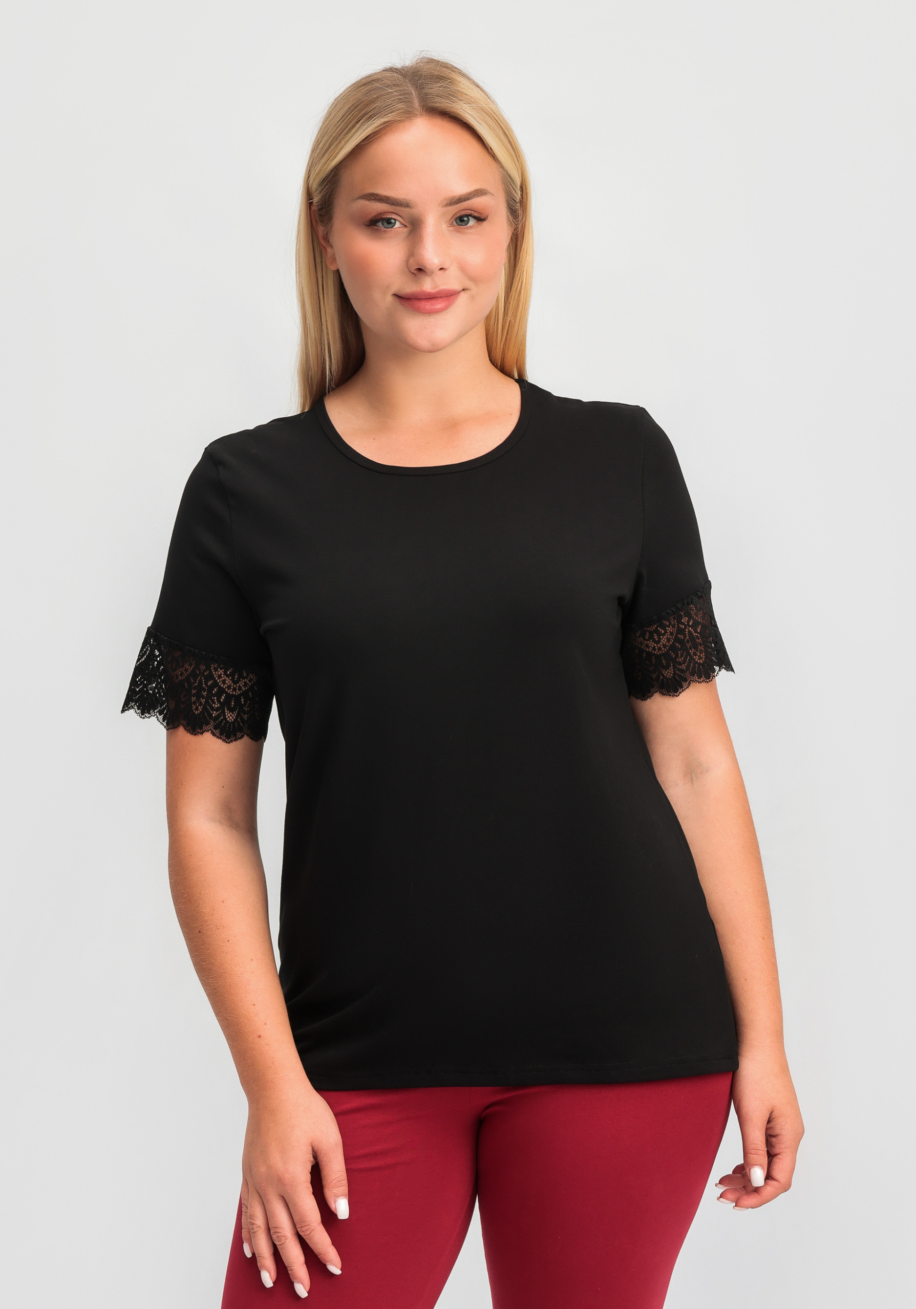 Футболка с кружевами "Амира"