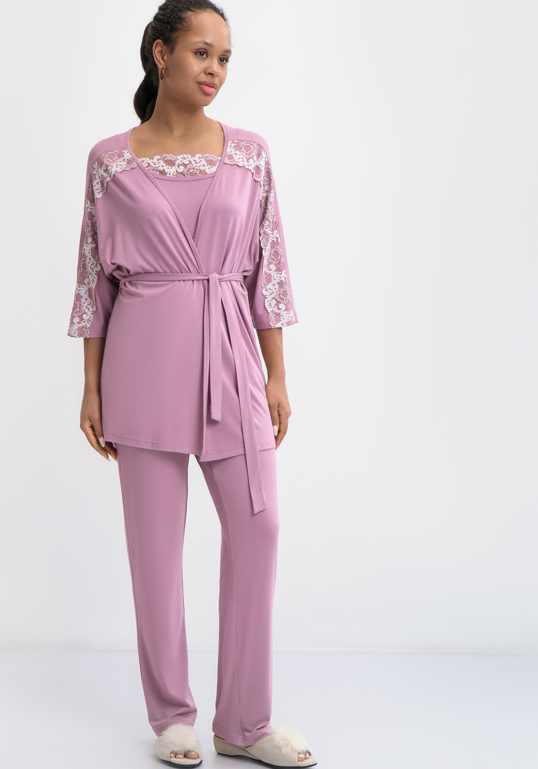 Комплект с пеньюаром "Диана"