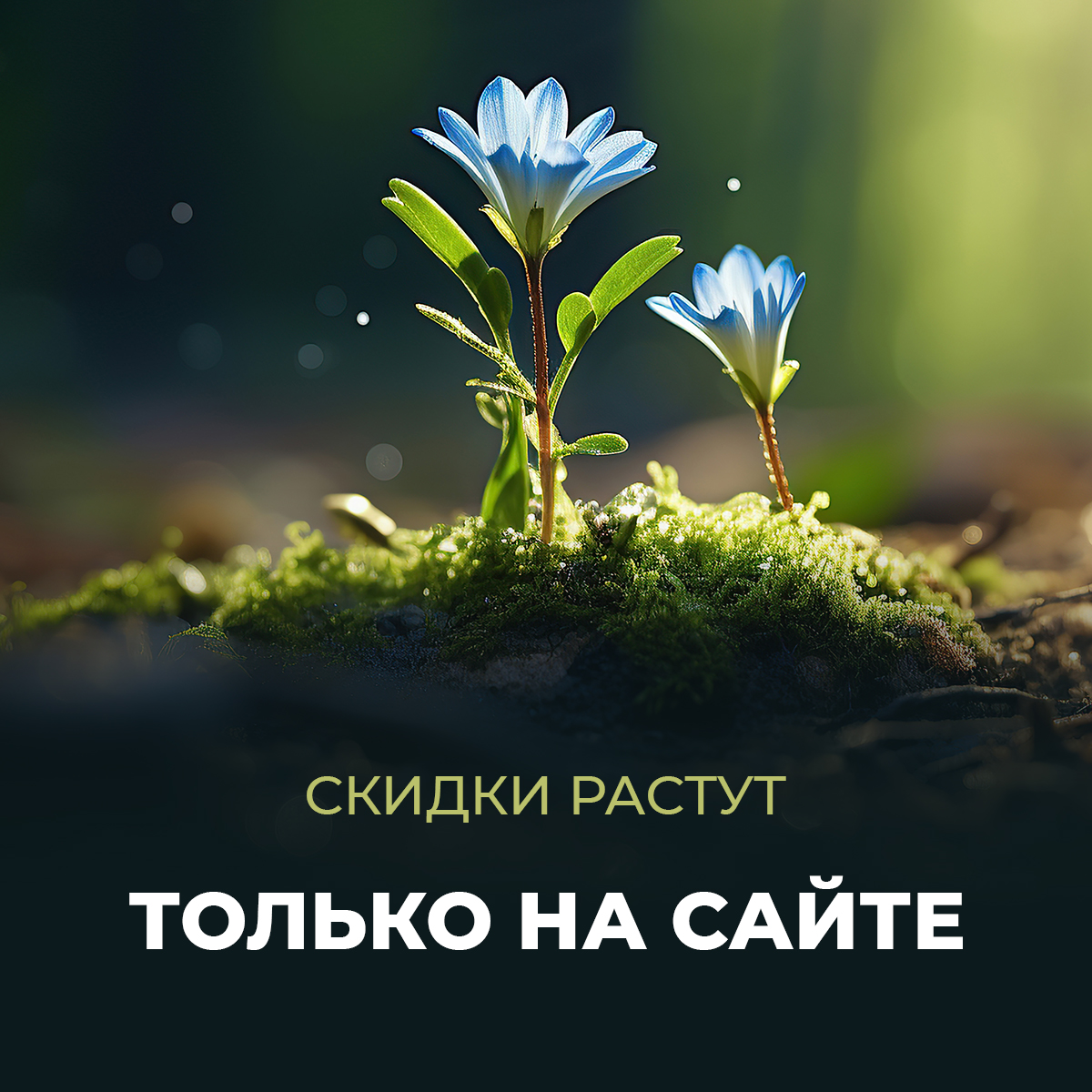 Эти скидки – только на сайте