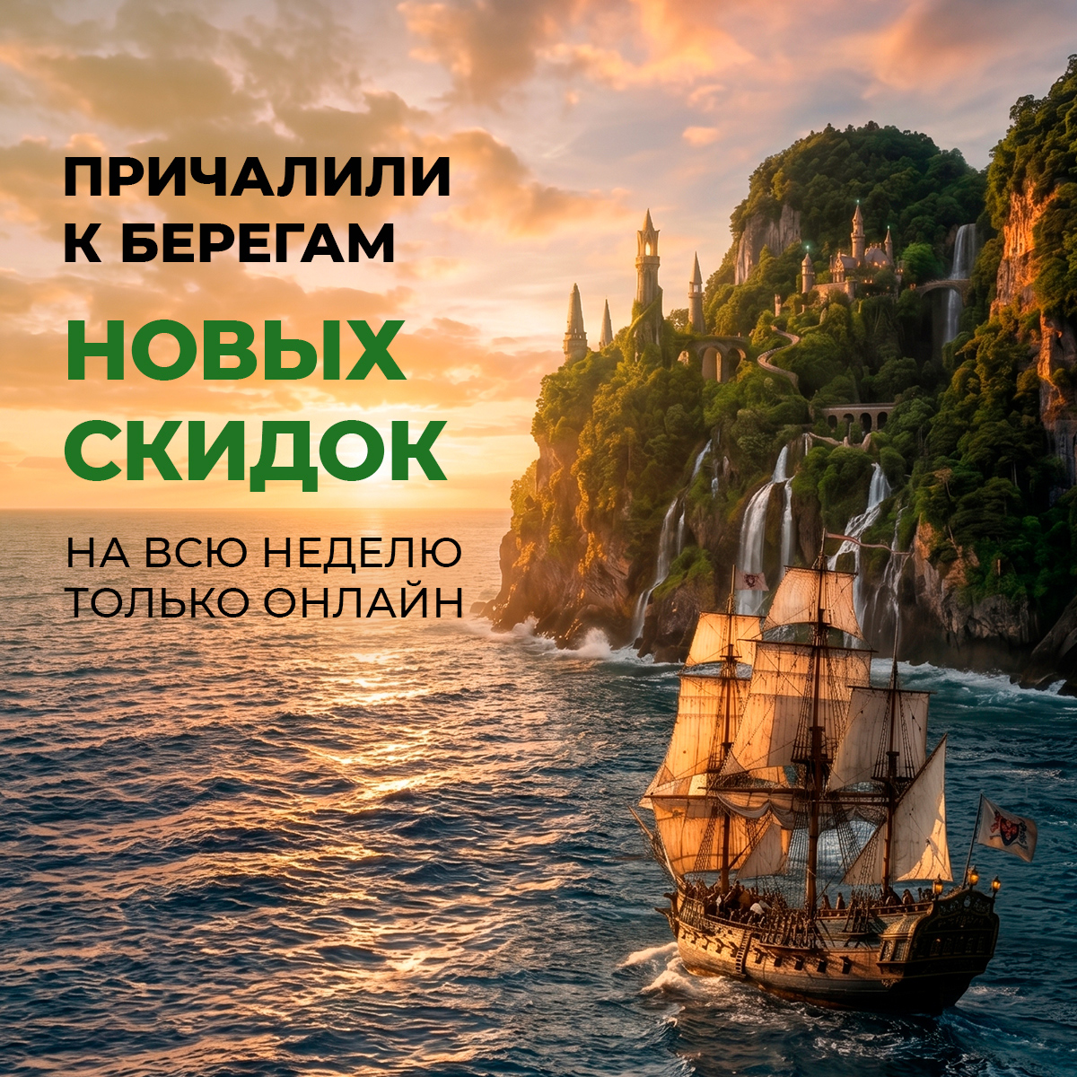 Эти скидки – только на сайте