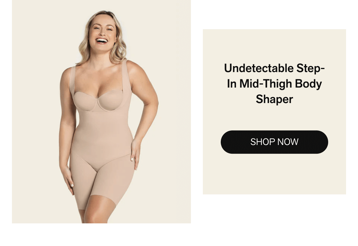 Undetectable Step-In Mid-Thigh Body Shaper