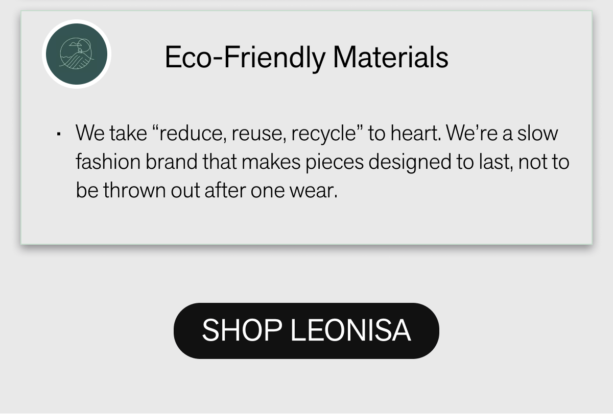 Eco-Friendly Materials