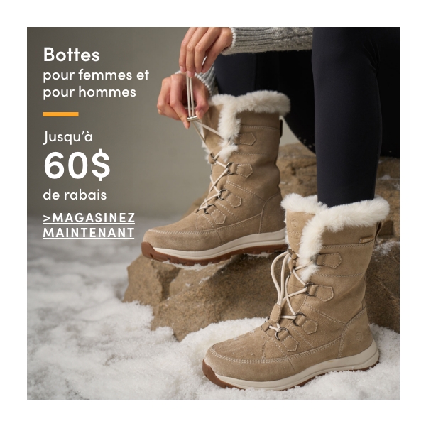 Women's & Men's Boots Save up to $60