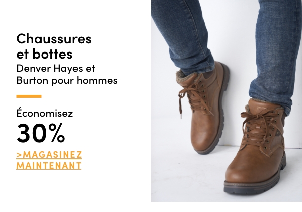 Men's Denver Hayes & Burton Shoes & Boots Save 30%