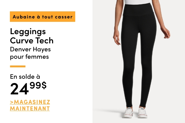 Door Crasher Women's Denver Hayes Curve Tech Legging Sale $24.99