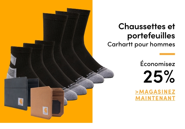 Men's Carhartt Socks & Wallets Save 25%