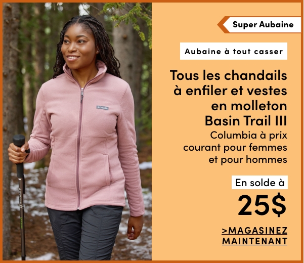 Door Crashe All Regular-Priced Women's + Men's Columbia Basin Trail Outerwear Fleece Jackets + Pullovers Sale $25