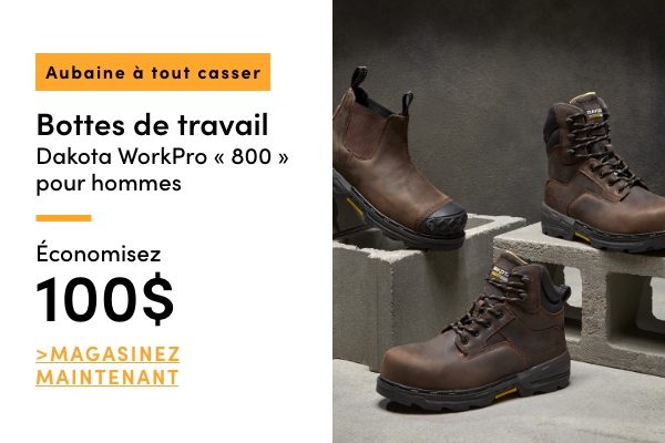 Door Crasher Men's Dakota WorkPro '800' Work Boots Save $100