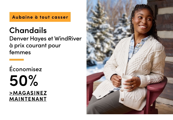 Door Crasher All Regular-Priced Women's Denver Hayes + WindRiver Sweaters Save 50%