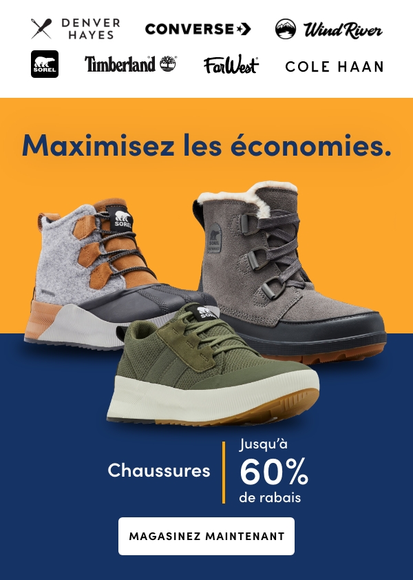 Footwear Save up to 60%