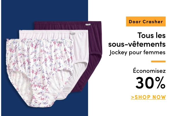 Door Crasher All Women's Jockey Underwear Save 30%