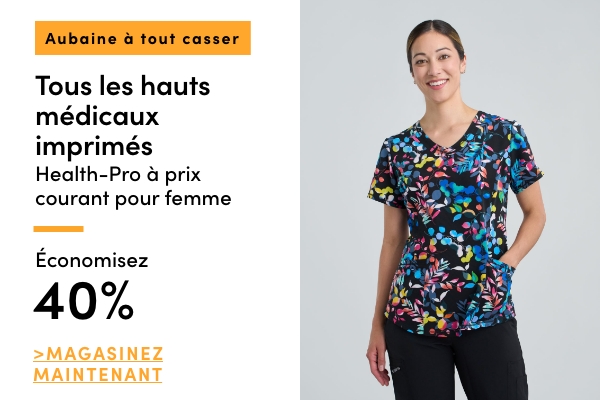 Door Crasher All Regular-Priced Women's Health-Pro Printed Scrub Tops Save 40%