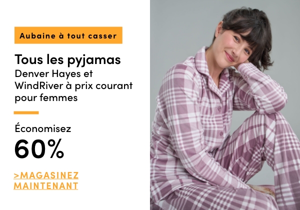 Door Crasher All Regular-Priced Women's Denver Hayes + WindRiver Pajamas Save 60%