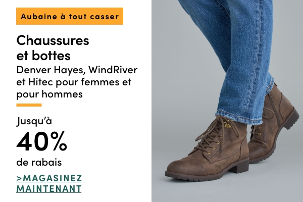 Door Crasher Women's + Men's Denver Hayes, WindRiver & Hitec Shoes & Boots Save up to 40%