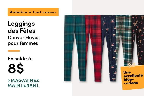 Door Crasher Women's Denver Hayes Holiday Leggings Sale $8