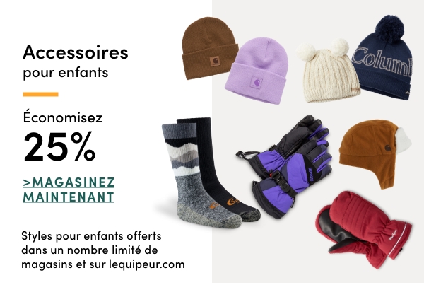 Kids' Accessories Save 25%