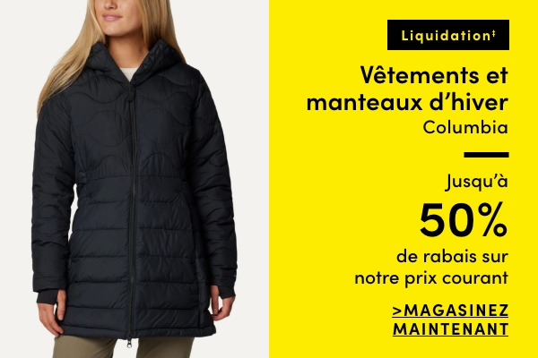 Clearance Columbia Winter Jackets + Clothing Up to 50% off our original price 0%