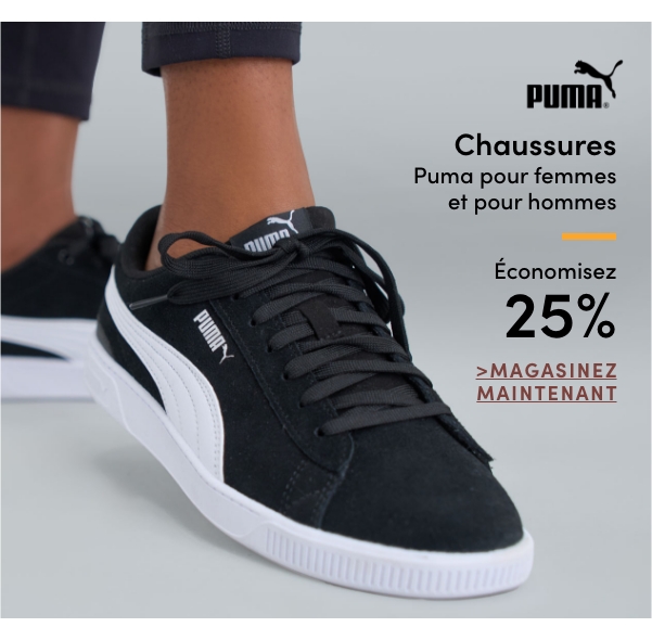 Women's + Men's Puma Shoes Save 25%