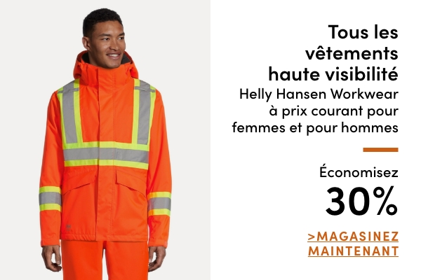 All Regular-Priced Women's + Men's Helly Hansen Workwear Hi-Vis Apparel Save 30%