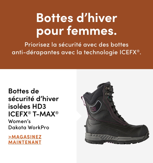 Dakota WorkPro Series Women's 8905 Composite Toe Composite Plate ICEFX® T-Max Insulated Waterproof Hyper Dri 3 Winter Safety Boots