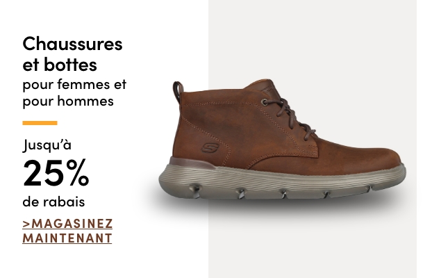 Women's + Men's Shoes & Boots Save up to 25%