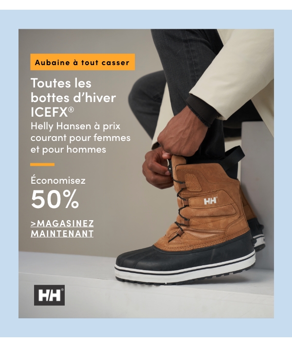 Door Crasher All Regular-Priced Women's + Men's Helly Hansen ICEFX Winter Boots Save 50%