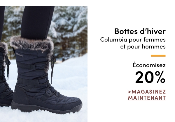 Women's + Men's Columbia Winter Boots Save 20%