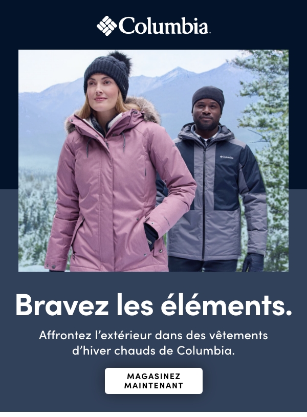 Brave the elements - Shop Now