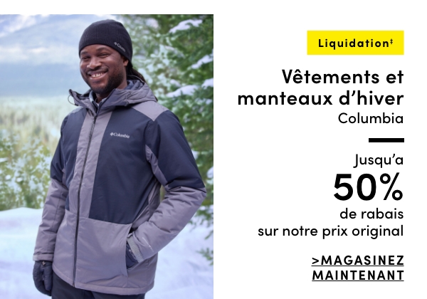 Clearance Columbia Winter Jackets + Clothing Up to 50% off our original price 0%