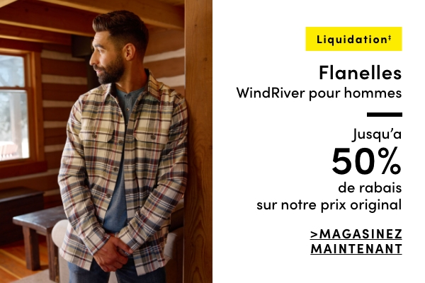 Clearance Men's WindRiver Flannels Up to 50% off our original price 0%