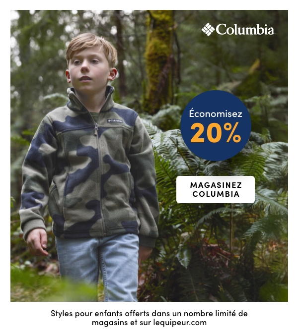 Shop Columbia save 20%