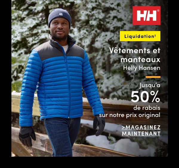 Clearance Helly Hansen Jackets + Clothing up to 50% off