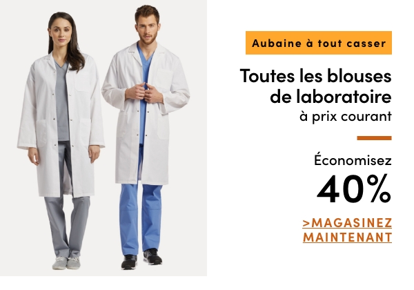 Door Crasher All Regular-Priced Lab Coats Save 40%