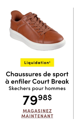 SKECHERS SLIP-INS COURT BREAK SNEAKER