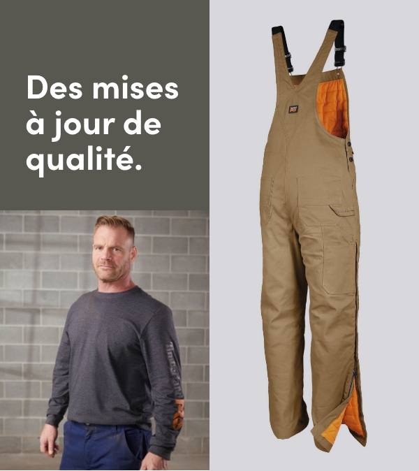 Quality upgrades. Jackets, overalls and pants ready to take on any job.