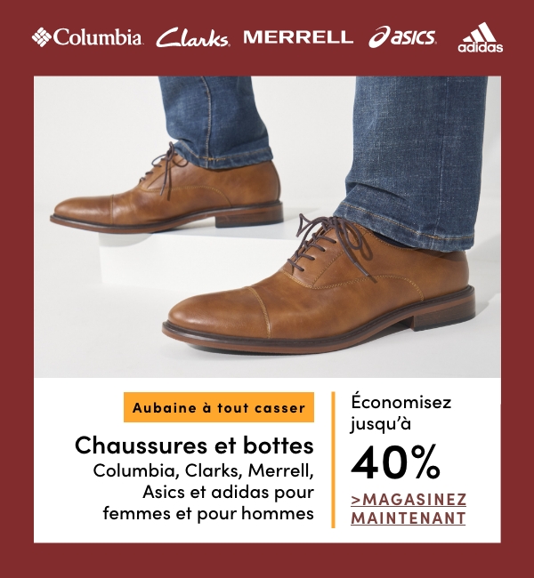 Door Crasher Women's + Men's Columbia, Clarks, Merrell, Asics + adidas Shoes + Boots Save up to 40%