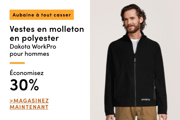 Door Crasher Men's Dakota WorkPro Polyester Fleece Jackets Save 30%