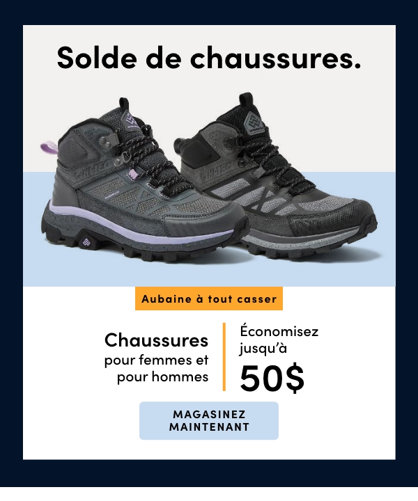 Door Crasher Women's + Men's Footwear Save up to $50