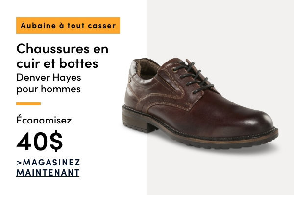 Door Crasher Men's Denver Hayes Leather Shoes + Boots Save $40