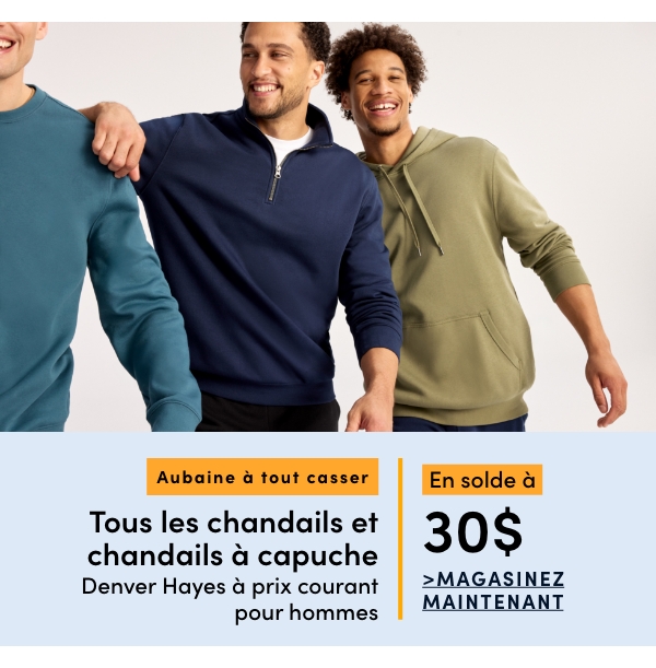 Door Crasher All Regular-Priced Men's Denver Hayes Sweatshirts + Hoodies Sale $30