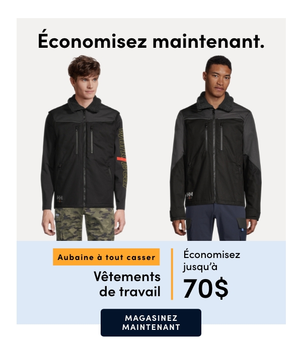 Door Crasher Save up to $70 on Workwear