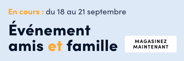 Friends + Family Event September 18 - 21