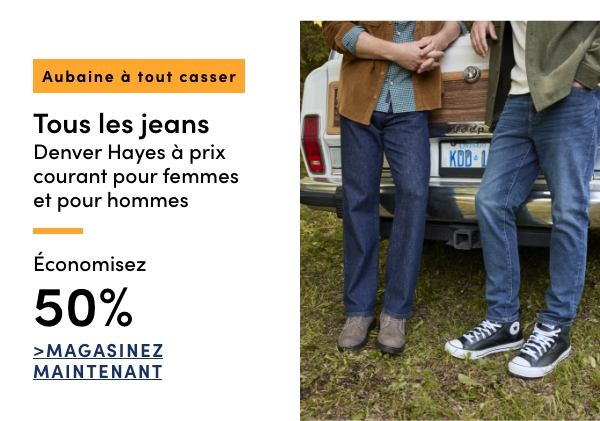 Door Crasher Save 50% on Denver Hayes Jeans 